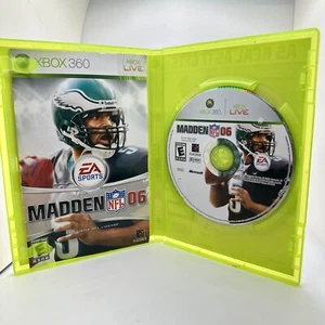 Madden NFL 06 (Microsoft Xbox 360, 2005) Complete CIB - Tested & Working - Picture 1 of 6