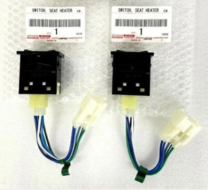 Toyota genuine ,Land Cruiser FJ80 FZJ80 HDJ81 HZJ81 seat heater switch L-R set - Picture 1 of 2