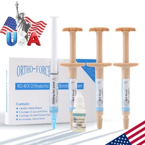 Dental Orthodontic Adhesive Bonding Self Cure Curing Composite Kit - Picture 1 of 12