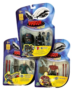 Diabolik "D-Extreme e i 2 Nemici" articolati c/accessori - GIOCHI PREZIOSI - Imagen 1 de 2