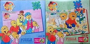 Die Berenstain Bären Puzzle 2 Kt. 24-teiliges Puzzle - Bild 1 von 3