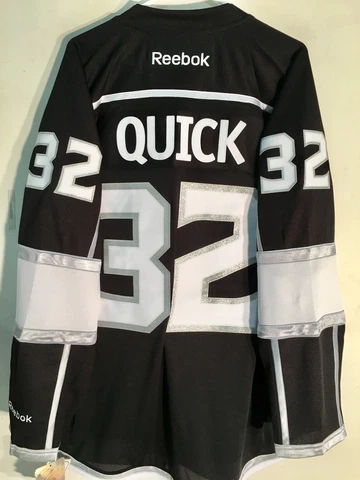 Reebok Premier NHL Jersey Los Angeles Kings Jonathan Quick Black sz 2X Cover
