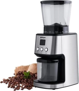 Stainless Steel Burr Coffee Grinder with 51 Grind  - Picture 1 of 6