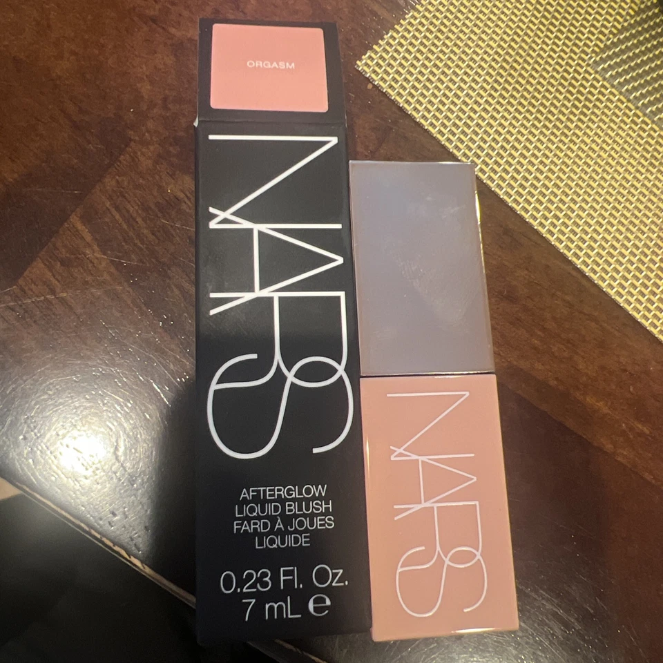 N17- NARS AFTERGLOW LIQUID BLUSH ORGASM FULL SIZE AUTHENTIC