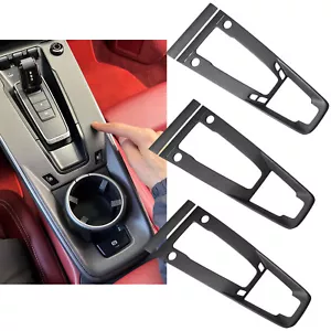 Panel de cambio de marchas de fibra de carbono seco mate para Porsche 911 992 2019-2025 2020 - Imagen 1 de 15