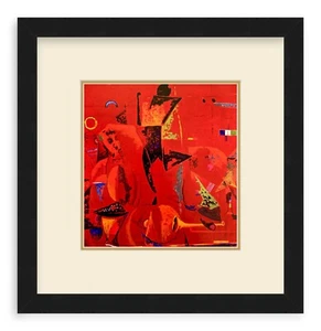 Marino Marini - Passion for the Game - 1967 Framed - Work or Home Wall Art - Picture 1 of 12