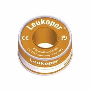 Leukopor Tape 2.5cmx5mtr Roll (2472) 4pcs - Picture 1 of 1