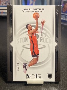 Jabari Smith Jr 2022-23 Panini Noir #196 Icon Edition 26/99