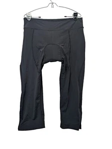 SPOEAR Cycling Capri Pants Womens 3XL Black Activewear Padded High Waist Pull On - Picture 1 of 14