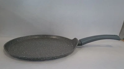 Zanetti - Padella Crepe Duracemetra 28 Cm Alluminio, Antiaderente Argento Alto - Immagine 1 di 4