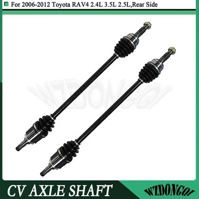 2x Eje articulado trasero CV para Toyota RAV4 Base Limited Sport L4 V6 2006-2012 Foto 1 de 4