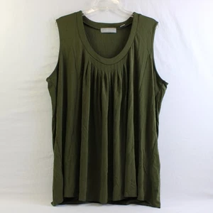 Liz Claiborne armeegrünes Tanktop Damengröße 3X - Bild 1 von 5