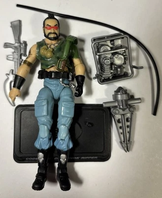 G.I. 2008 Figura Completa Joe 25 Aniversario 3.75" Escala Dreadnok Ripper v6 Foto 1 de 2