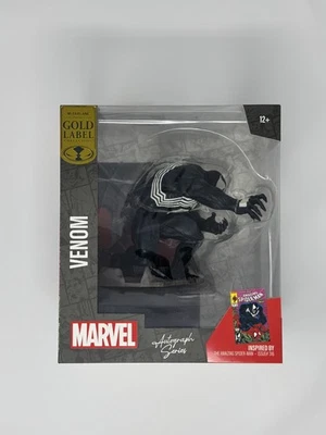 НОВЫЙ | McFarlane Toys | Marvel Venom | Статуэтка серии Gold Label с автографом - Изображение 1 из 3