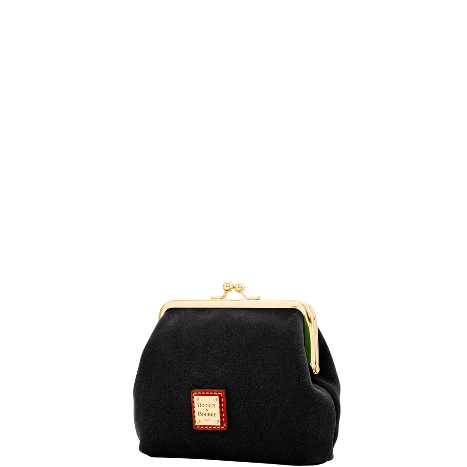 Dooney & Bourke Suede Large Framed Purse - Image 1 of 1