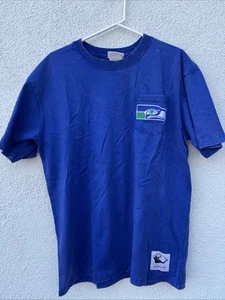 Mitchell & Ness Seattle Seahawks Vintage Logo Pocket T-Shirt Medium NWT MSRP $55 - Picture 1 of 10