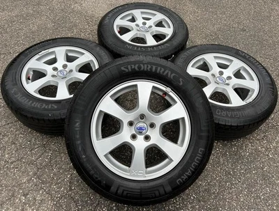 4 ORIGINAL 17" ALU SOMMERRÄDER VOLVO XC60 D D-2D 2015 235/65R17 108V FREIHAUS - Bild 1 von 4