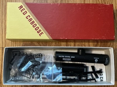 Red Caboose HO 10,000 Gallon Tank Car US Army RC-3032-1 Unassembled Kit #12101 - Image 1 of 2
