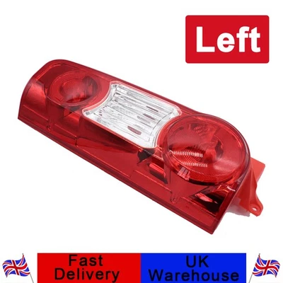 Left Passenger Side Rear Tail Light Lamp No Bulb For Peugeot Partner 2008-2012 - Image 1 of 4