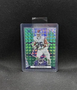 2022 Mosaic Football Saquon Barkley New York Giants #146 Green Prizm - Picture 1 of 2