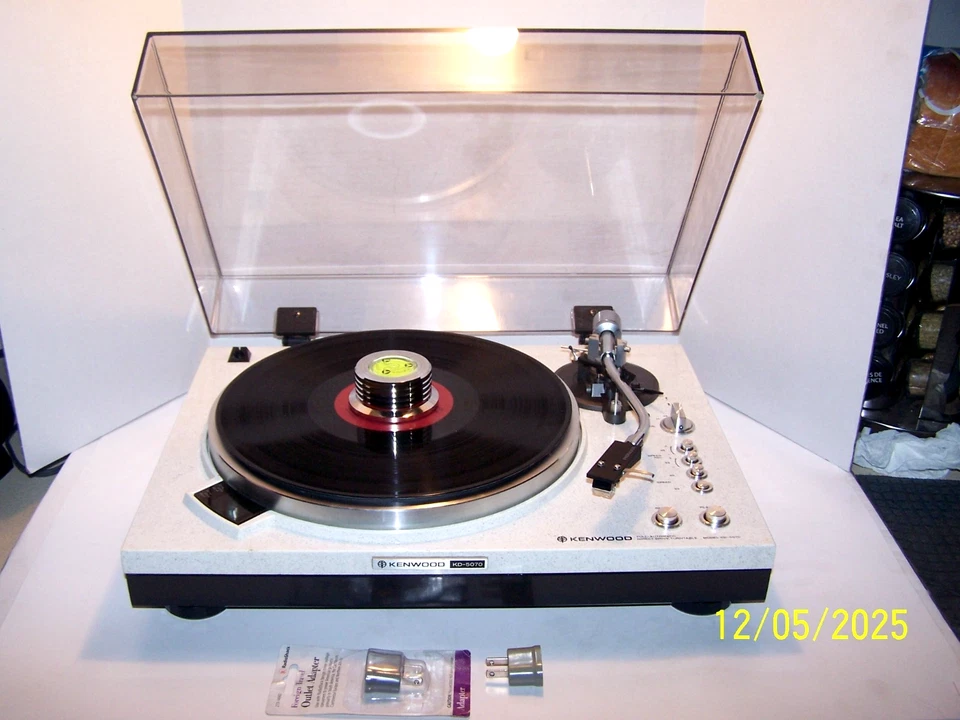 Vtg. 1978 kenwood KD-5070 turntable Tested Working - Image 1 of 4