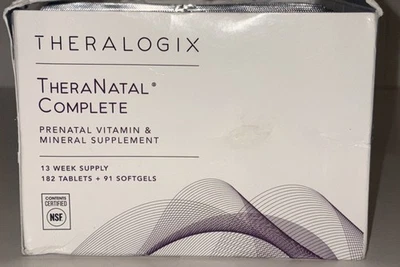 Theralogix Theranatal Complete Prenatal Vitamin 13 Weeks Exp11/26 Damaged Box - Image 1 of 4