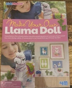 Machen Sie Ihre eigene Lama Puppe von Kidzmaker NEU versiegelt kostenloser Versand - Bild 1 von 2