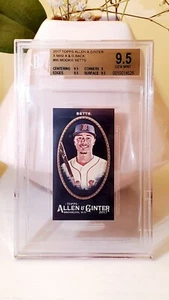 2017 Allen & Ginter Mookie Betts 1887 X Mini A & G Black BGS 9.5 Gem Mint! - Picture 1 of 2
