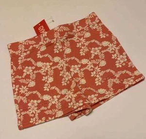 Gymboree Coral Reef Coral Tropical Print Cotton Knit Shorts 4 or 5 NWT - Picture 1 of 3