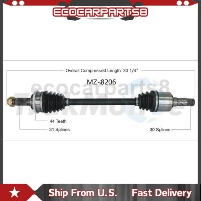 Eje trasero izquierdo TrakMotive CV 1 para Mazda RX-8 2004-2011 Foto 1 de 4