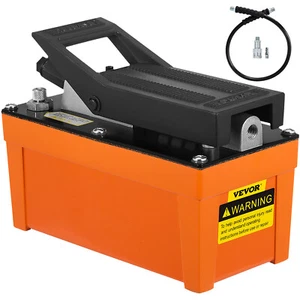 VEVOR Air Powered Hydraulic Pump 10000 PSI Foot Pedal Hydraulic Release Pressure - Picture 1 of 12