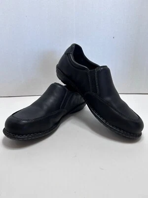 Zapatos de trabajo Carolina CA3680 talla 6,5 M para mujer de cuero negro con puntera de aluminio sin cordones Foto 1 de 4