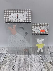 Meri Meri Accents Sticker Bunny Rabbit Dimensional and Princess Dress Scrapbook