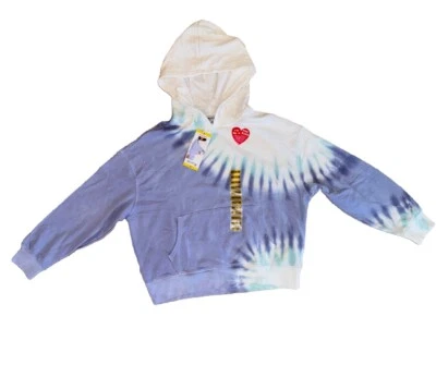 WILDFOX Women’s Hoodie Pockets, Purple White, Medium, NWT - Image 1 of 3