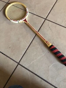 Vintage Slazenger Firepower Model Bamboo Squash Racquet - Picture 1 of 5