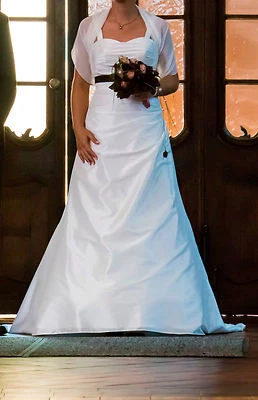 Brautkleid Hochzeitskleid Tres Chic SN 4000 Ivory Gr. 36 38 - Bild 1 von 4