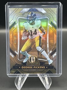 2023 Gold Standard Football George Pickens White Parallel #d/49 SSP Steelers