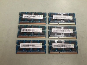 24GB (6x4GB) Ramaxel 2RX8 PC3-10600S Laptop Memory RMT3020EC58E9F-1333 - Picture 1 of 4