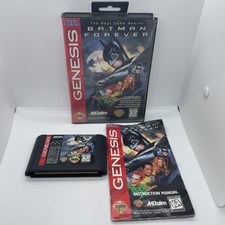 Batman Forever (Sega Genesis, 1995) CIB Complete