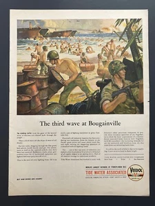 1944 Veedol Motor Oil WW2 -Original Print Advertisement (13.5 x 10.5) - Picture 1 of 3