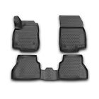Produktbild - OMAC Gummimatten Fußmatten für Ford B-Max 2012-2021 TPE Automatten Schwarz 4x
