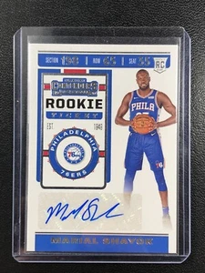 2019-20 Contenders Rookie Ticket #147 Marial Shayok RC AUTO 76ERS - Picture 1 of 2