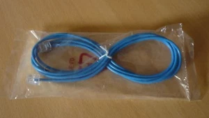 Blauwe RJ11 6P2C internet ADSL netwerk telefoon kabel modem aansluitkabel 2,2 m - Photo 1/3