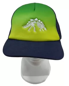 *NWT* Boys Cat & Jack One Size Fits Most Blue & Green Dinosaur Baseball Hat#9y59 - Picture 1 of 2