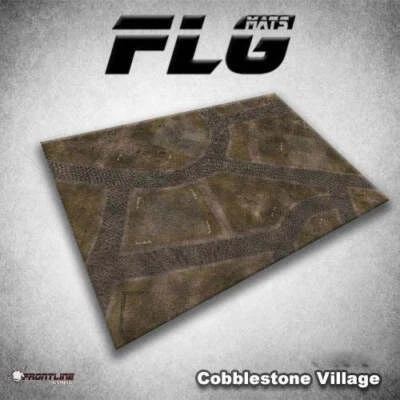 FRONTLINE-GAMING FLG Mats: Cobblestone Village