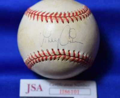 Бейсбольный мяч с автографом Винни Кастильи с сертификатом подлинности JSA American League OAL - Изображение 1 из 2