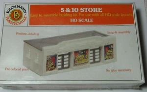 Kit de montaje BACHMANN 45142 5 y 10 tiendas Snap-fit nuevo de lote antiguo - Imagen 1 de 1