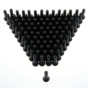 TR-414 Pression En Court Noir Caoutchouc Tige de Valve Kit 10/20/50/100PCS - Picture 1 of 23