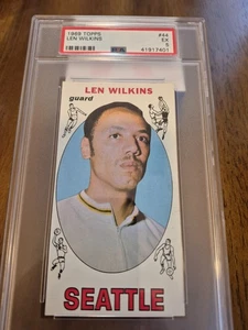 1969 Topps Len Wilkins - Bild 1 von 2