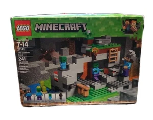 Sealed And Retired LEGO Minecraft 21141 The Zombie Cave Slight box damage on top - Picture 1 of 3